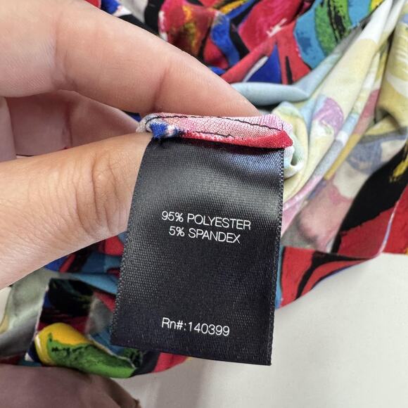 KAMALIKULTURE Norma Kamali Romper Womens Medium Rectangle Plissierter Playsuit - Picture 5 of 9